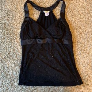 Studio Y glitter workout top M